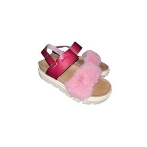 Mark Nason Malaga Bea Sandal 133265 Y2K Faux Fur Pink Size 6.5 US